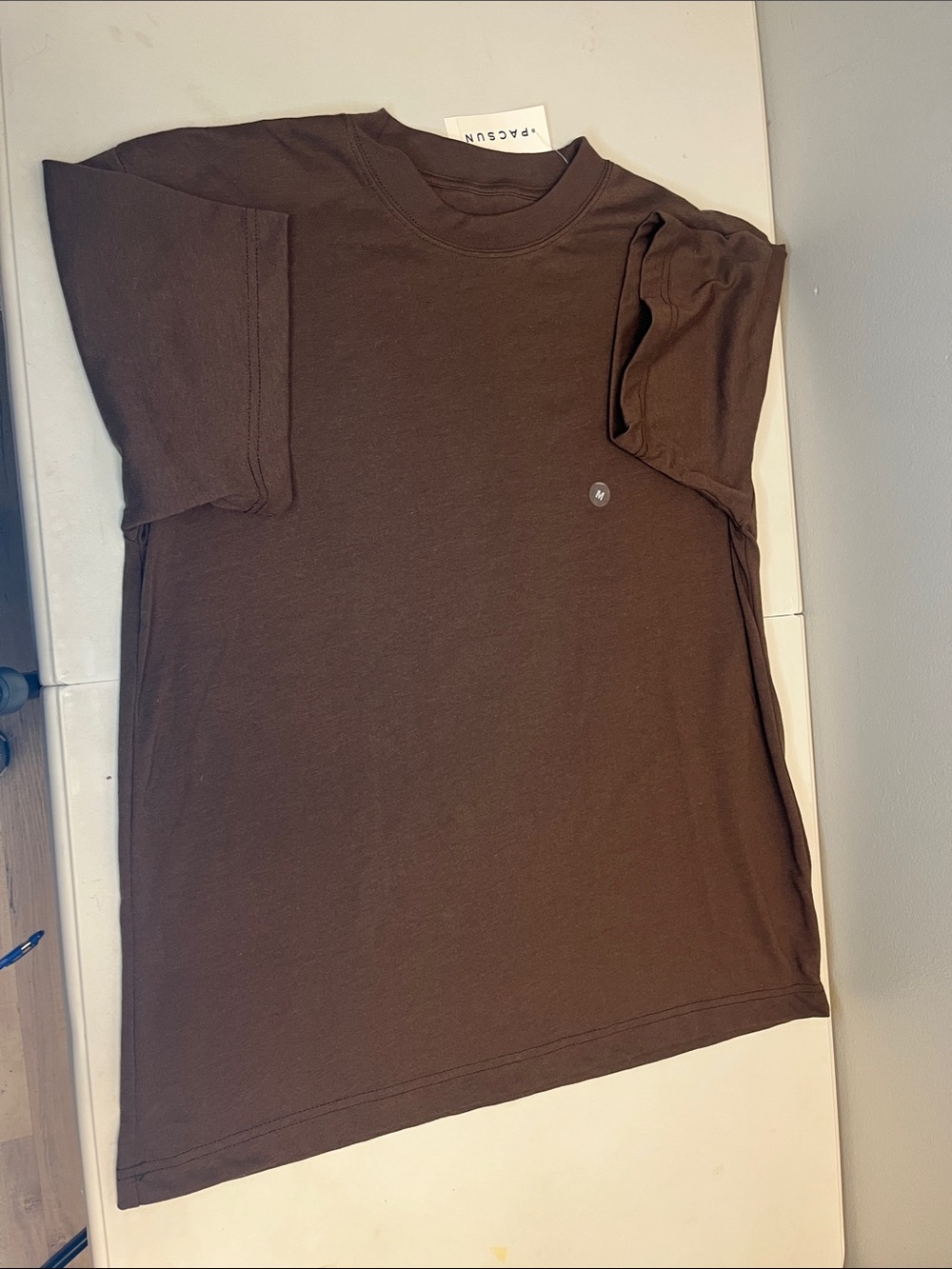 PacSun Brown Crewneck T-Shirt